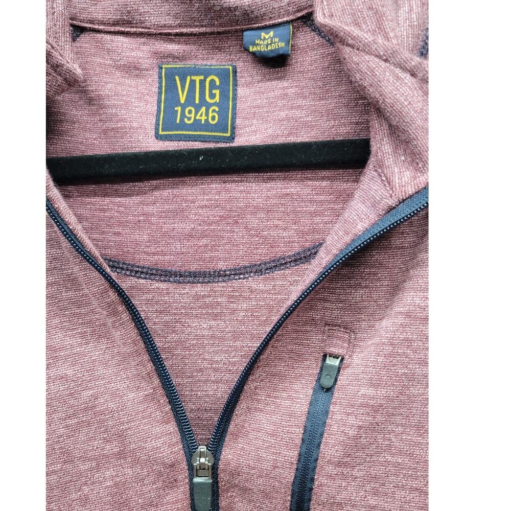 VTG 1946 Men's Quarter Zip Pullover Medium - Picture 4 of 5